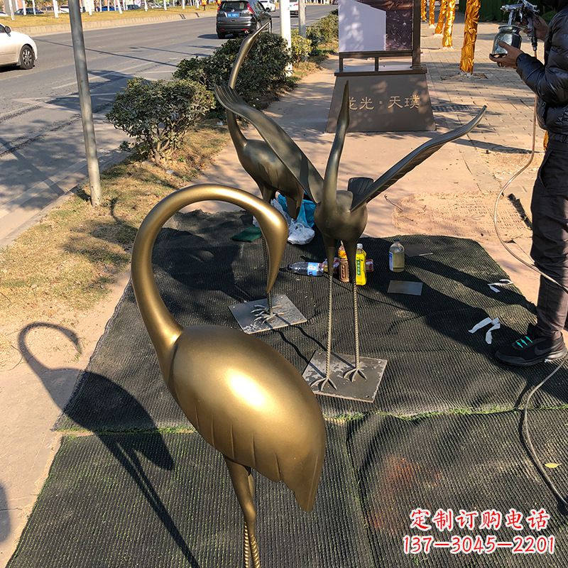 泉州成都鹤雕——传承中国古代文化
