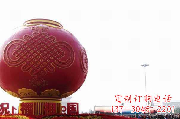 泉州不锈钢灯笼雕塑——美丽城市的艺术装饰