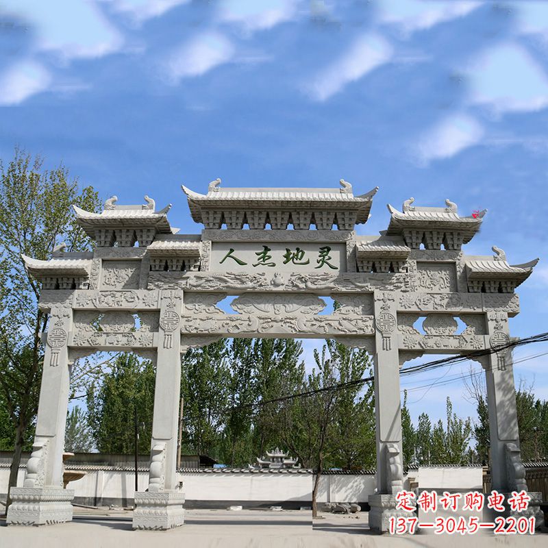 泉州牌坊雕塑