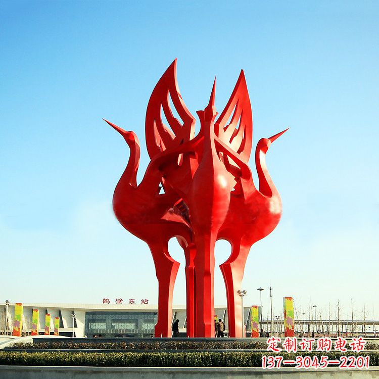 泉州“仙鹤之歌仙鹤雕塑的精彩瞬间”