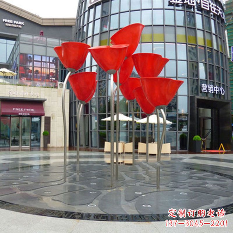泉州玫瑰雕塑点缀城市景观的绚烂之美