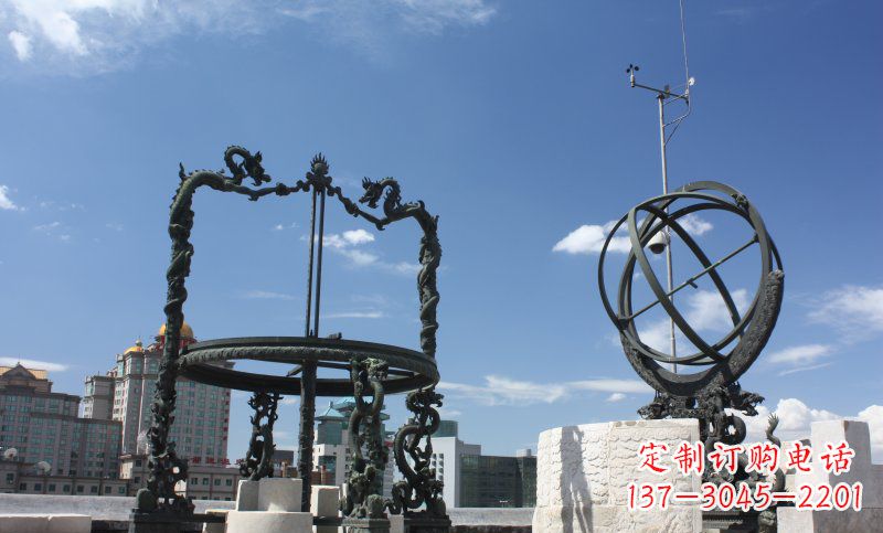 泉州浑天仪雕塑,见证着城市的历史