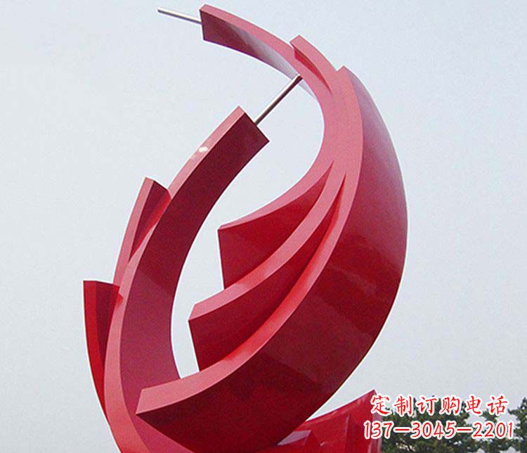 泉州不锈钢帆船雕塑象征着永恒的美丽