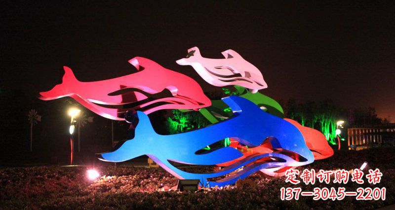 泉州海豚雕塑传承海洋文化