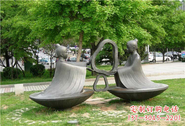 泉州古代孔融雕塑之美
