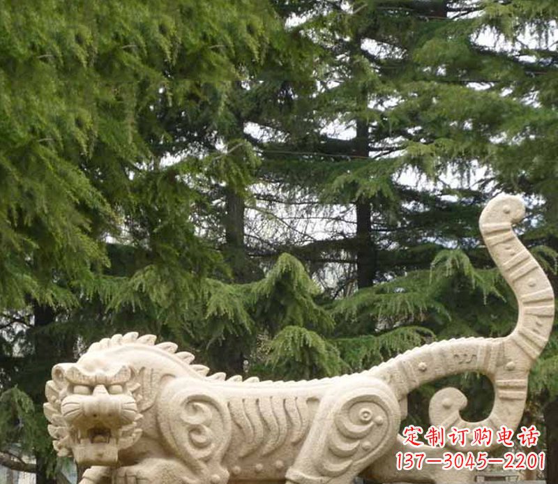 泉州传神的老虎雕塑