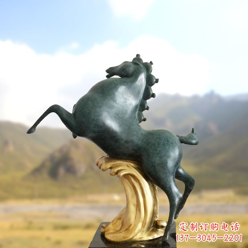 泉州马雕塑传承中国古代文化精髓