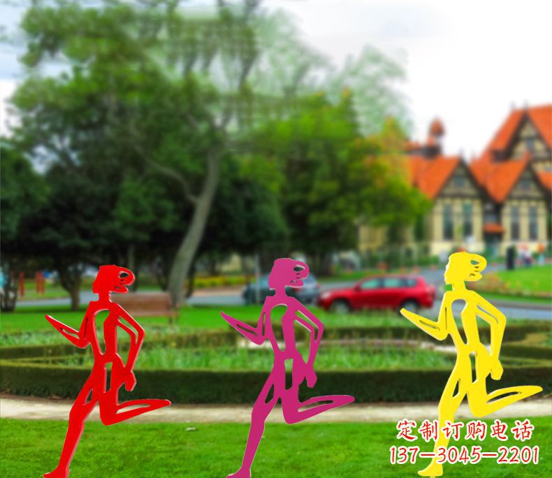 泉州奔跑的女性雕塑