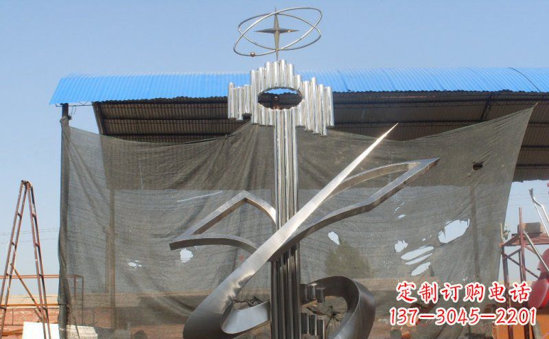 泉州引领校园文化的钥匙雕塑
