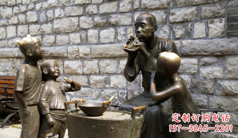 泉州糖果街的精美雕塑
