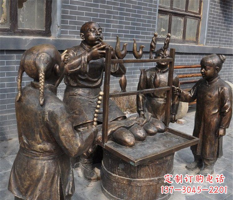 泉州糖人雕塑——街边温馨的小情调