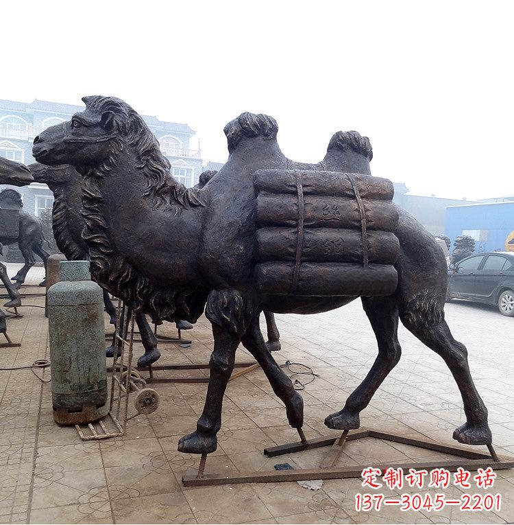 泉州纯铜骆驼雕塑丝绸之路骆驼动物雕塑