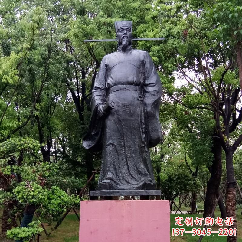 泉州铜雕陶渊明——传承古代文学精髓