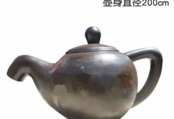 泉州青铜茶壶雕塑——彰显传统文化的艺术精髓