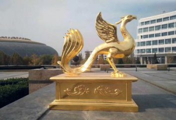 泉州城市广场的朱雀雕塑