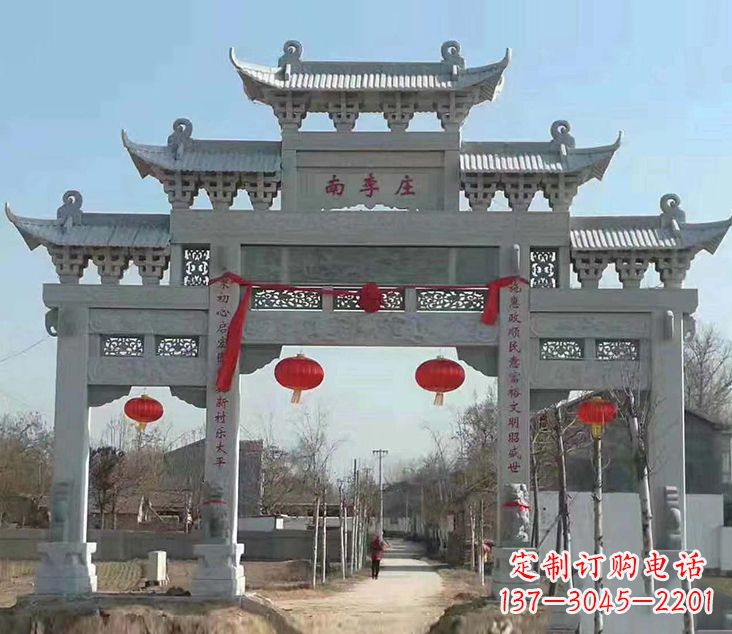 泉州祠堂石牌坊雕塑艺术精粹