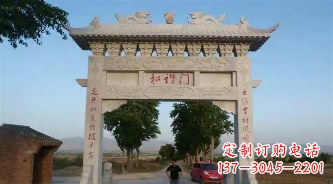泉州牌坊雕塑