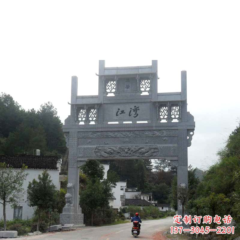 泉州精美石牌坊雕塑——传承中国古典文化