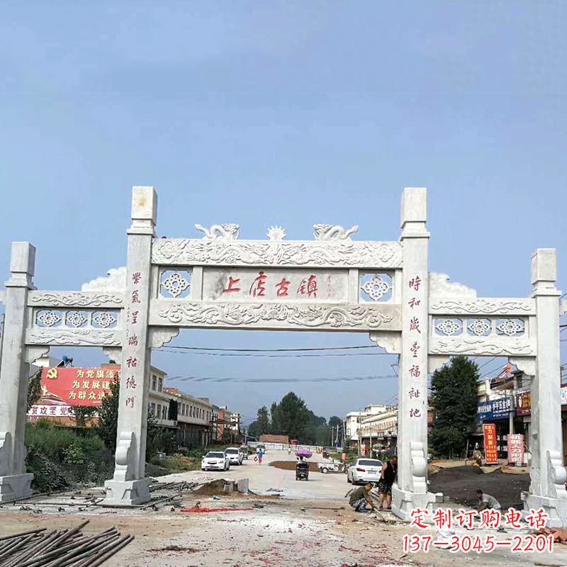 泉州村镇无楼石雕牌坊