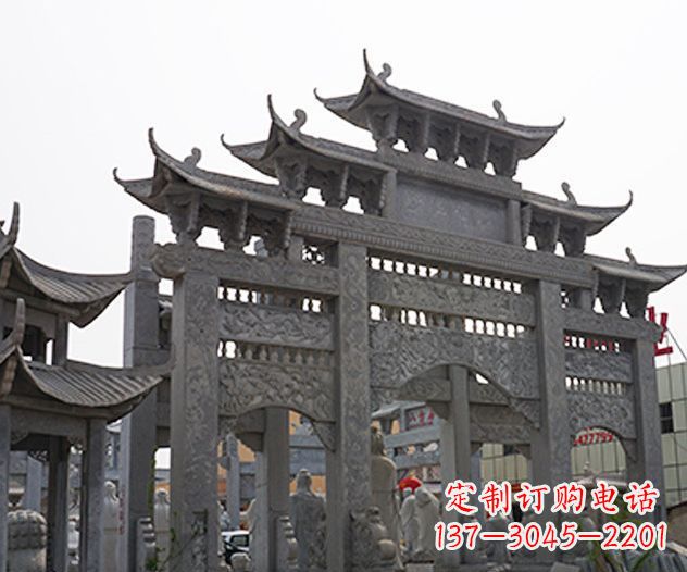 泉州牌坊石雕传承传统文化的艺术精品