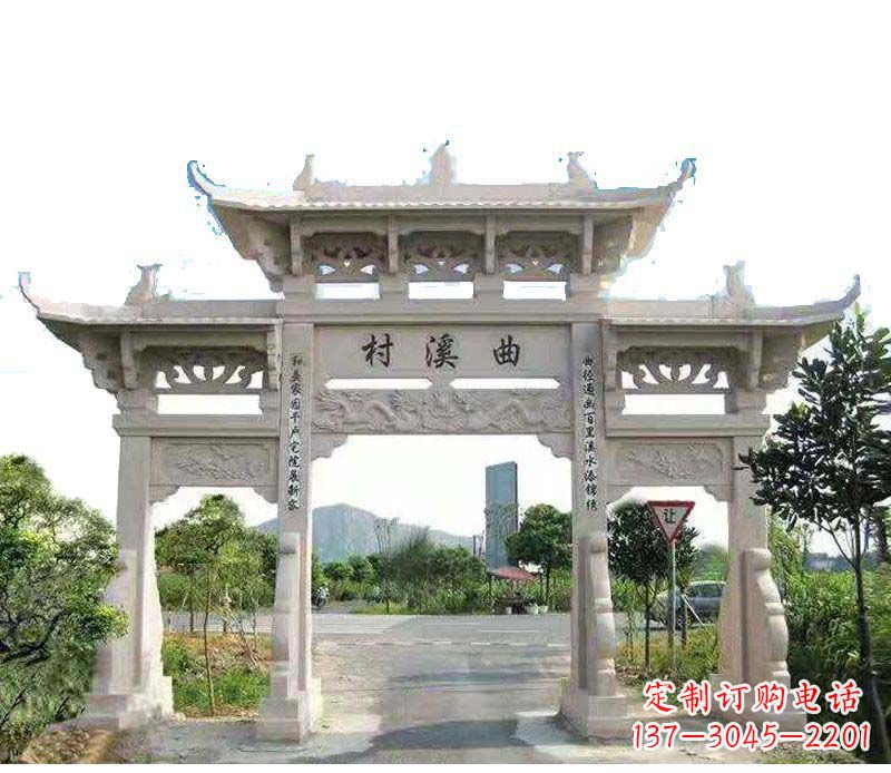 泉州精美牌坊雕塑——村庄的艺术瑰宝