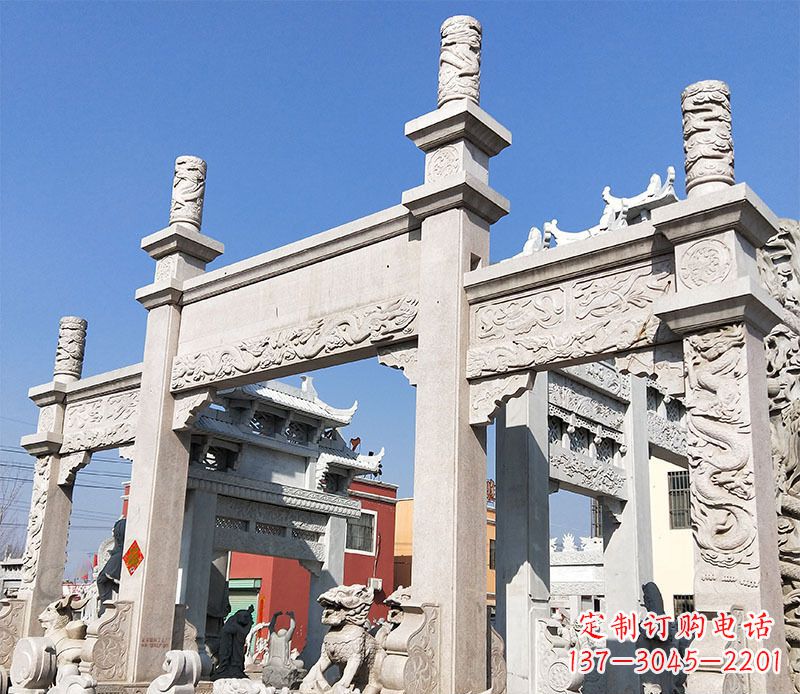 泉州村庄牌坊石雕——记录着悠久历史的传承