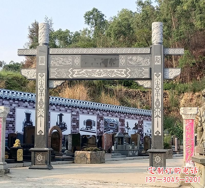 泉州村庄石雕牌坊