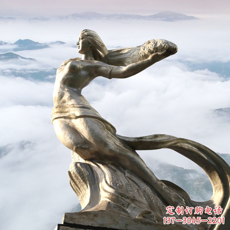 泉州大地之母女娲补天雕塑