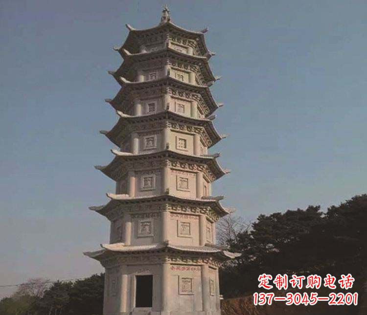 泉州宝塔雕塑大理石的艺术精品
