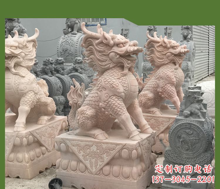 泉州大理石踩球麒麟——传承古代神话的雕塑