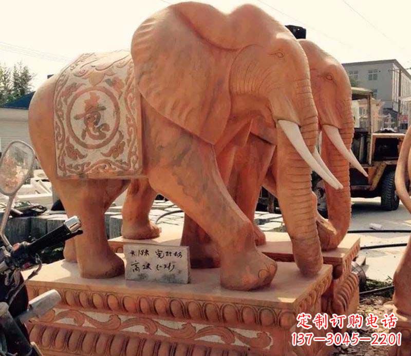 泉州大象雕塑 传承古典文化的艺术精品