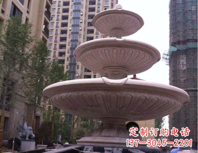 泉州大理石大型喷泉石雕 (3)