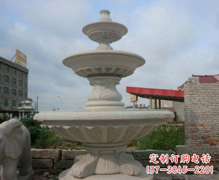 泉州大理石大型喷泉石雕