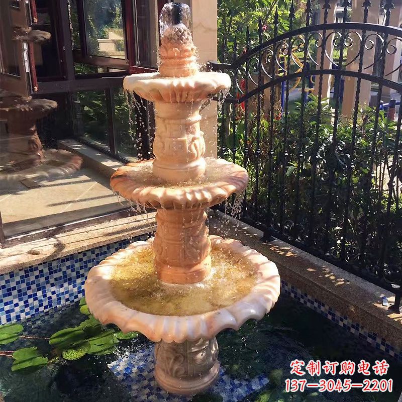 泉州大理石雕刻风水球赋予神秘力量