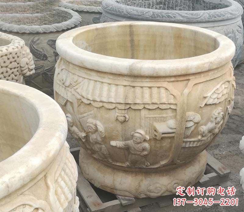 泉州大理石儿童水缸