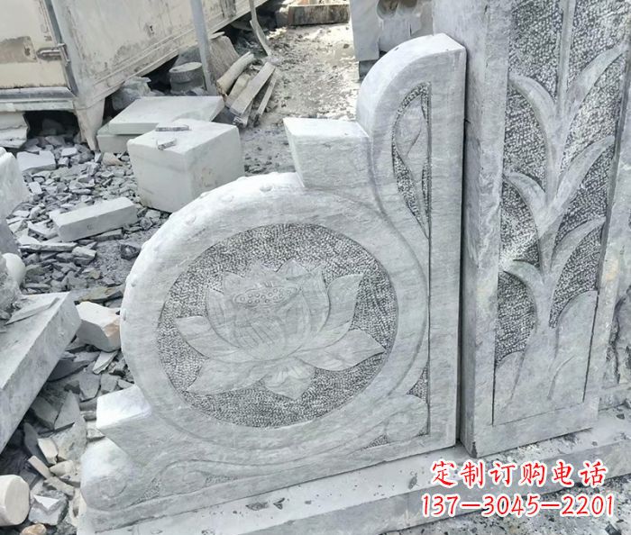 泉州大理石仿古石栏板