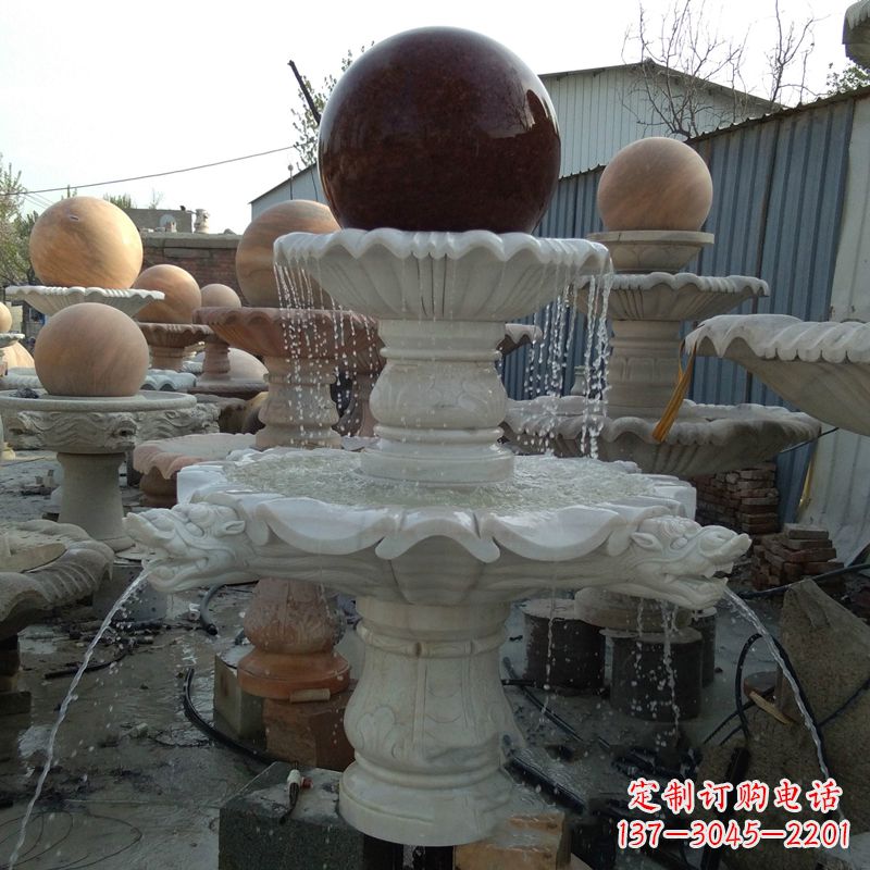 泉州大理石风水球雕塑传统文化的艺术精髓