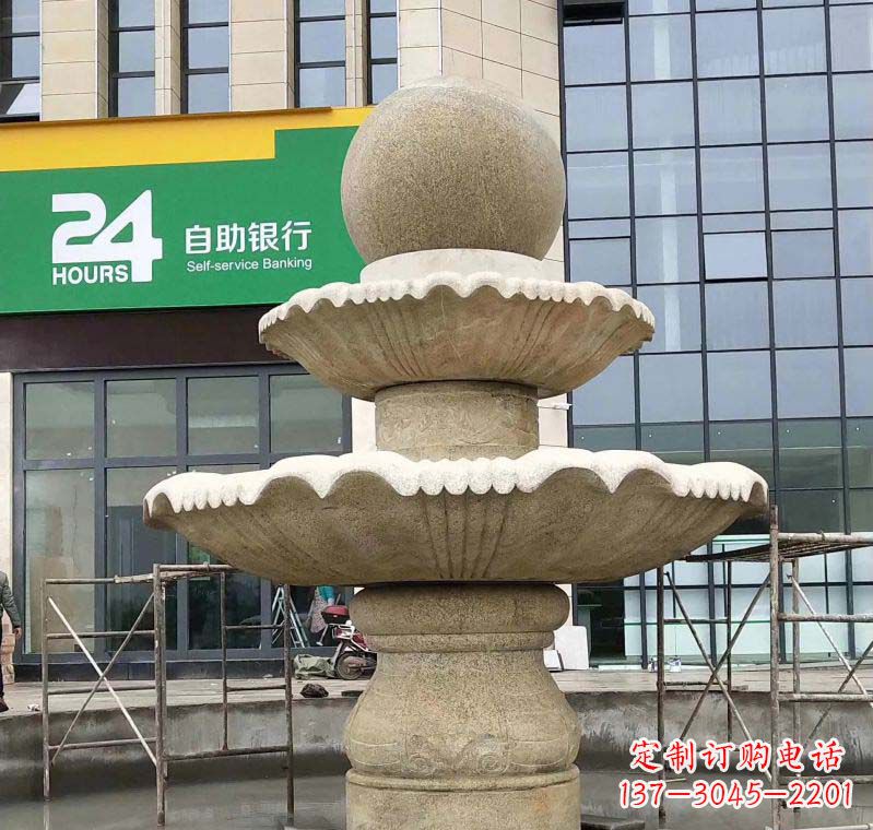泉州大理石风水球喷泉雕塑——振奋人心的艺术杰作
