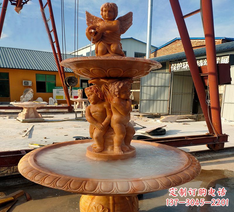 泉州大理石风水球雕塑传承古老文化