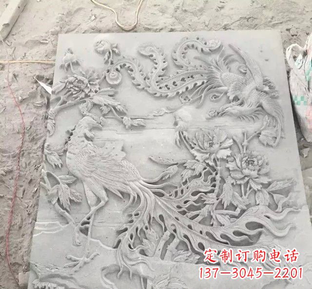 泉州精美的凤凰雕塑