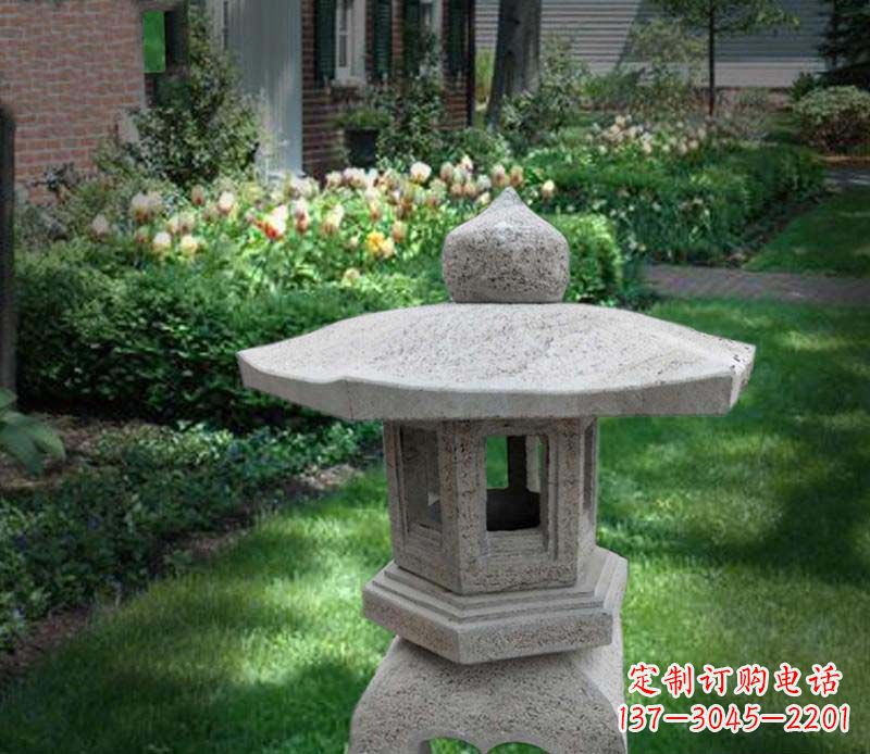 泉州大理石宫灯公园石灯