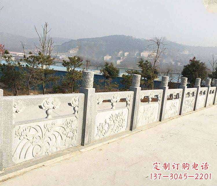 泉州大理石护城河栏板石雕