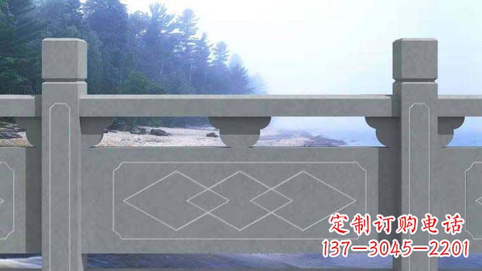 泉州大理石护城河栏板石雕 (2)