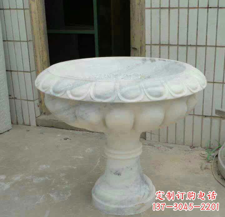 泉州大理石花盆雕塑