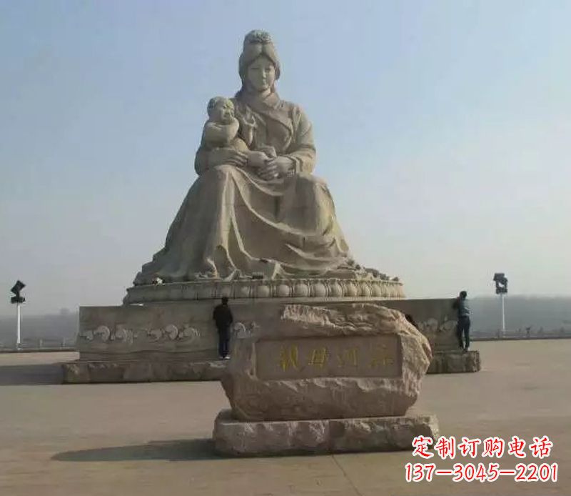 泉州大理石黄河母亲雕塑