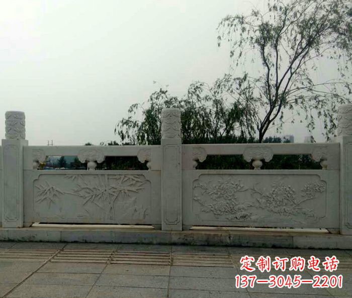 泉州大理石景区栏板石雕 (3)