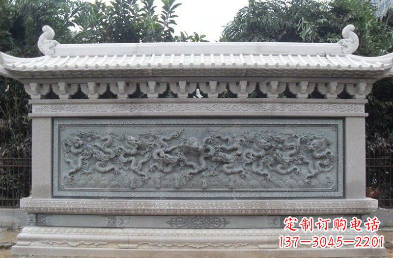 泉州大理石九龙壁