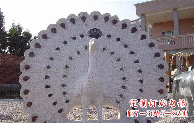 泉州精美绝伦的孔雀石雕塑