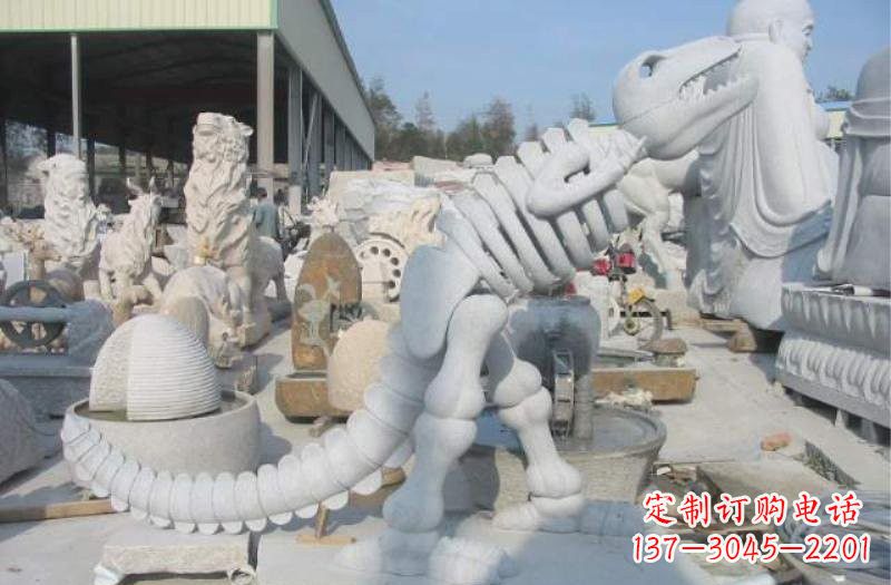 泉州大理石恐龙石雕
