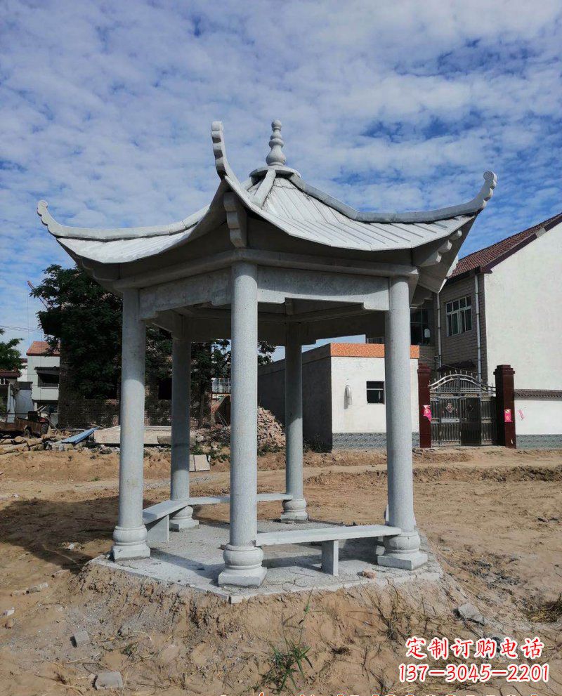 泉州大理石凉亭 (2)